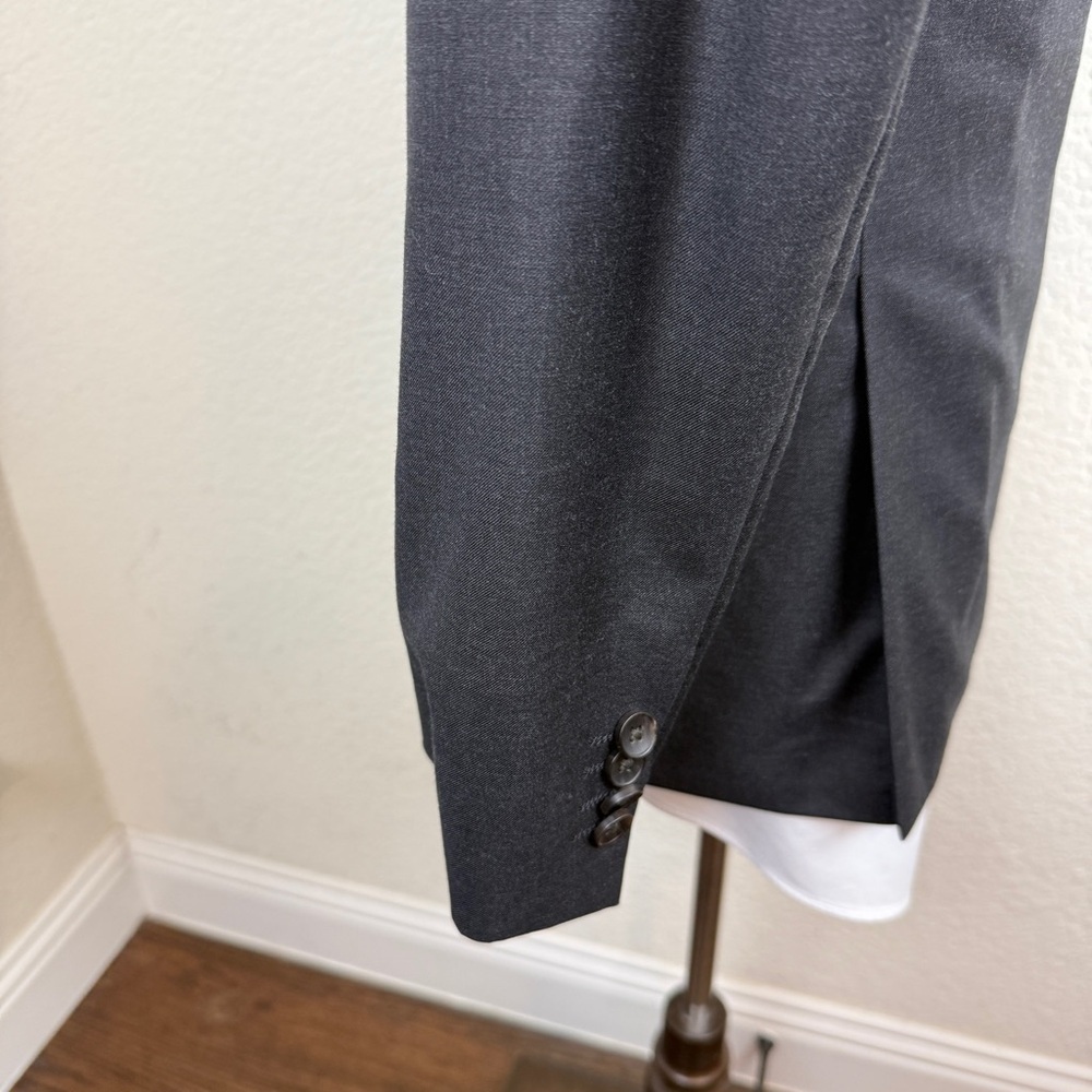 Bonobos men’s  Jetsetter Italian Wool Blazer | 40R | charcoal - Picture 4 of 9